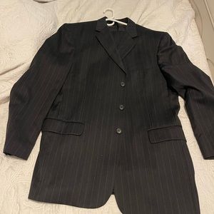 Jos A bank suit and extra black pair of pants